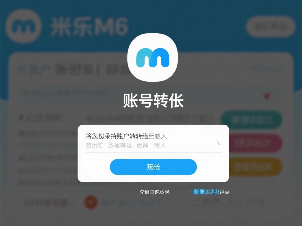 「详解米乐M6账号转让操作的安全合法流程」 账号转让指将您持有的账户权益转移给其他人,使对方能